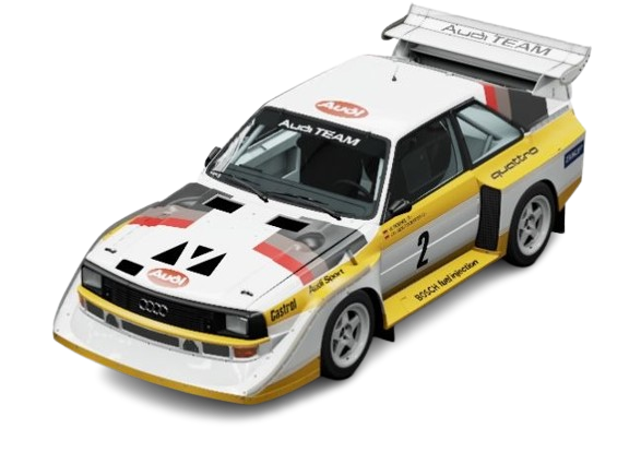 #2 Audi Sport quattro S1 1986